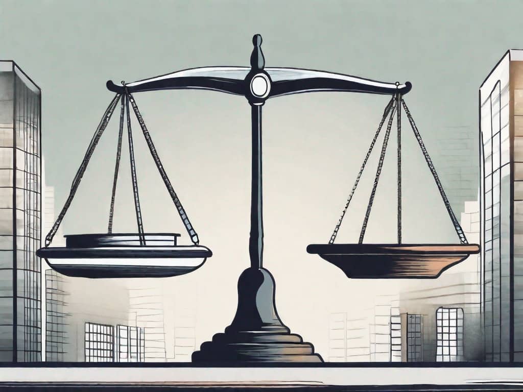 A balance scale
